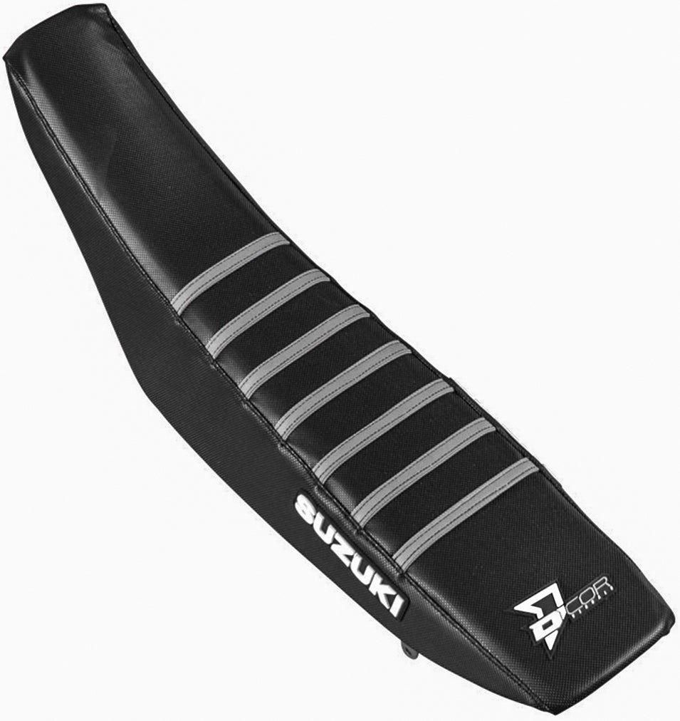 Seat Cover Black/Grey Ribs