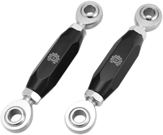 Billet Sway Bar End Links Black Can Am Pair