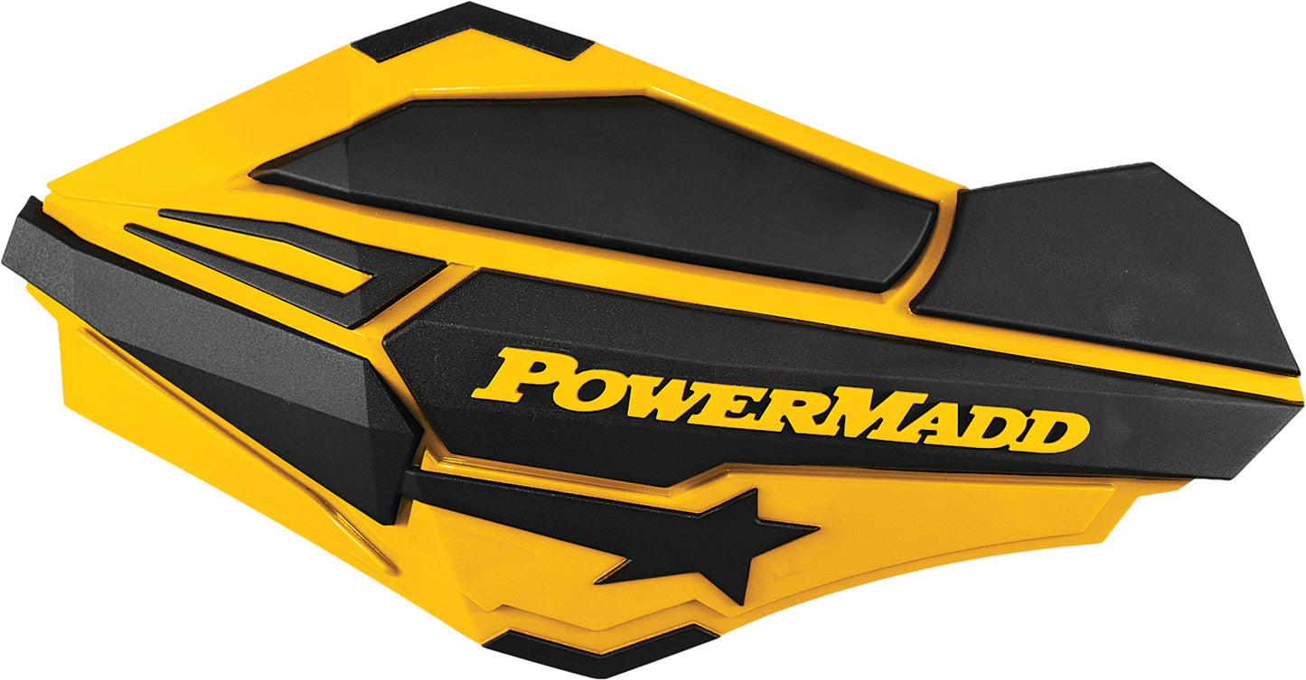 Sentinal Handguards (Ski Doo Yellow/Black)