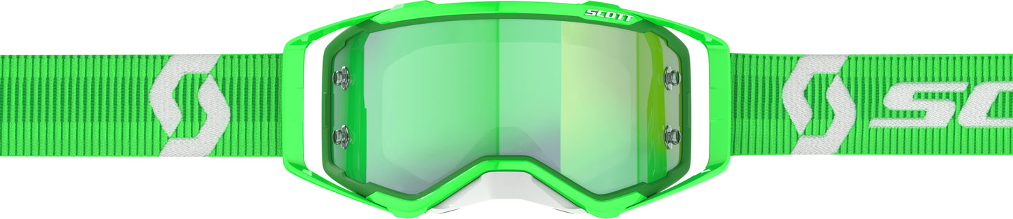 Prospect Goggle Grn/Wht Grn Chrome Works