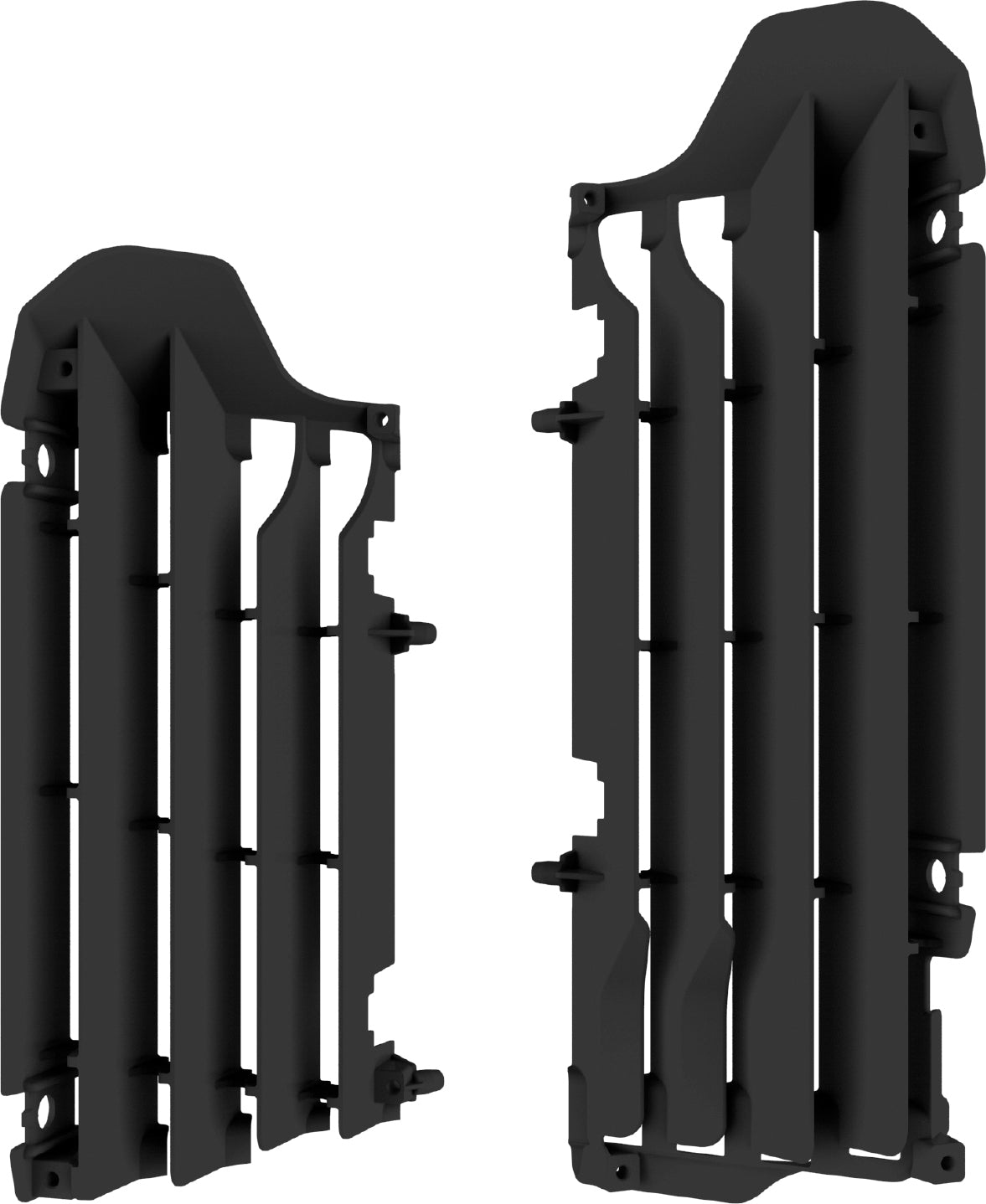 Radiator Louver Black