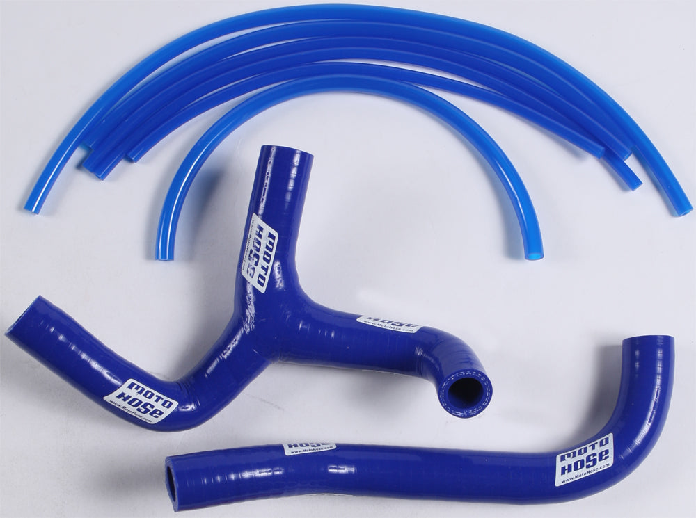 Silicone Y Hose Kit (Blue)