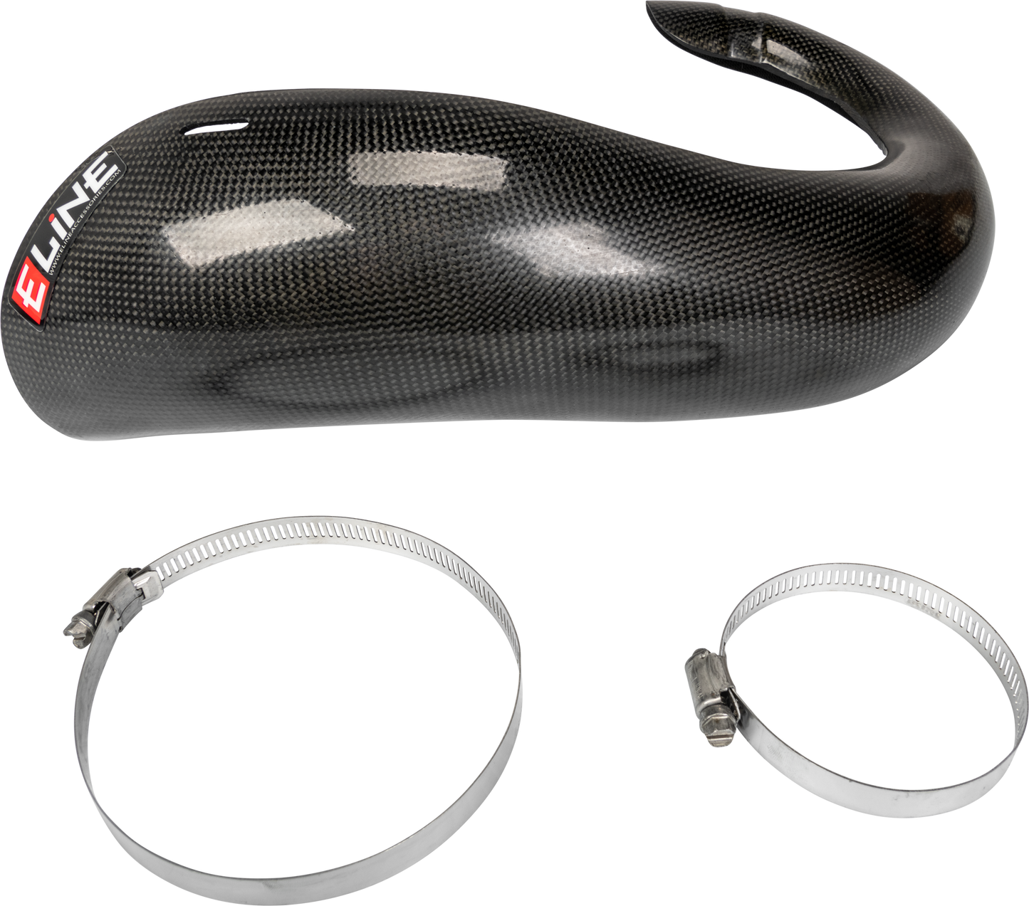 Carbon Fiber Pipe Guards Hus/Ktm