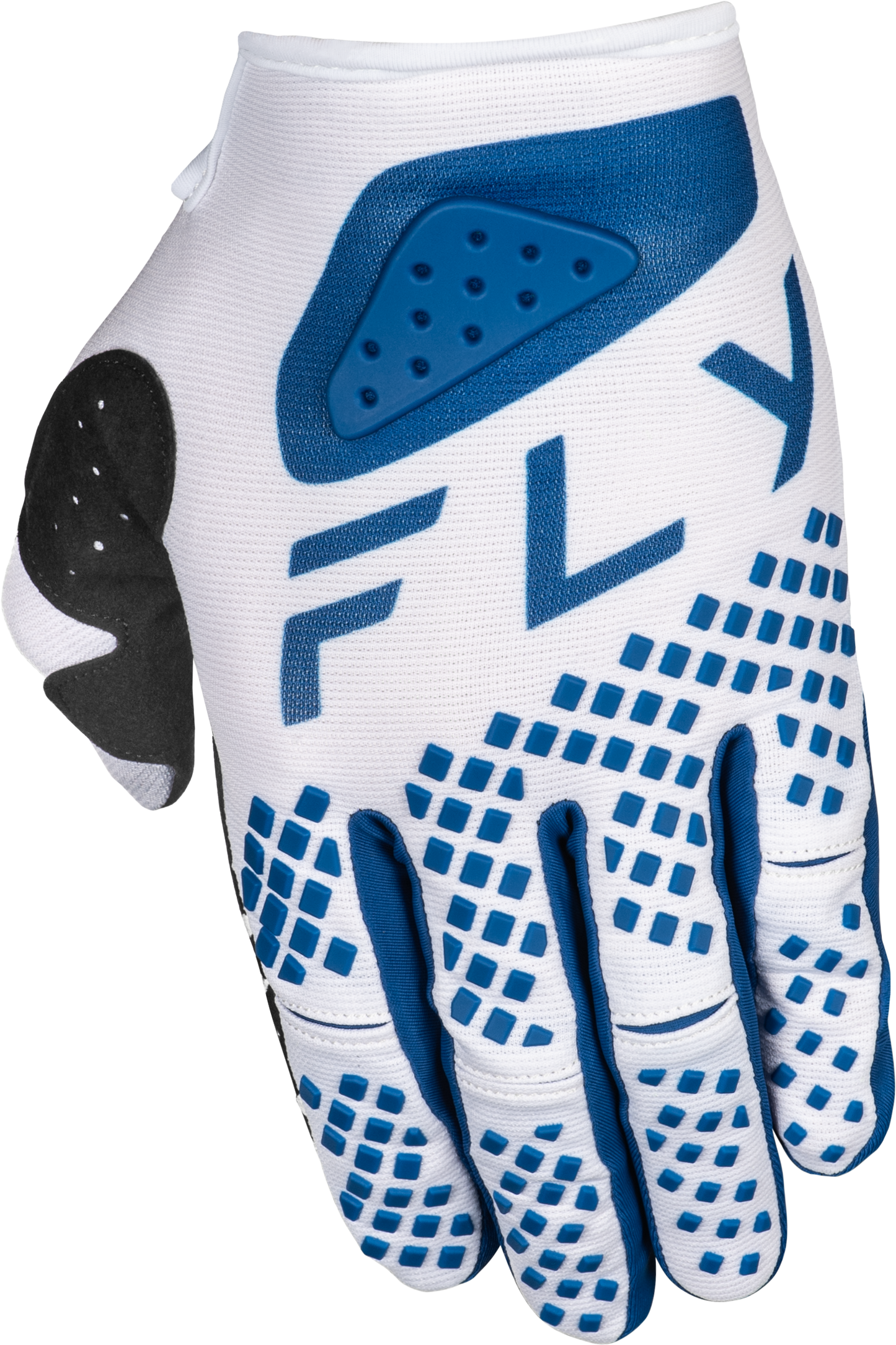 Kinetic Center Gloves White/Navy Md