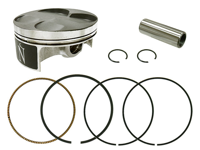Piston Kit Frgd Chrm Comp Cyl 76.95/Std 12.6:1 Kaw/Suz