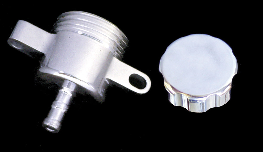 Rear Brake Reservoir W/Cap (Scalloped Plain)