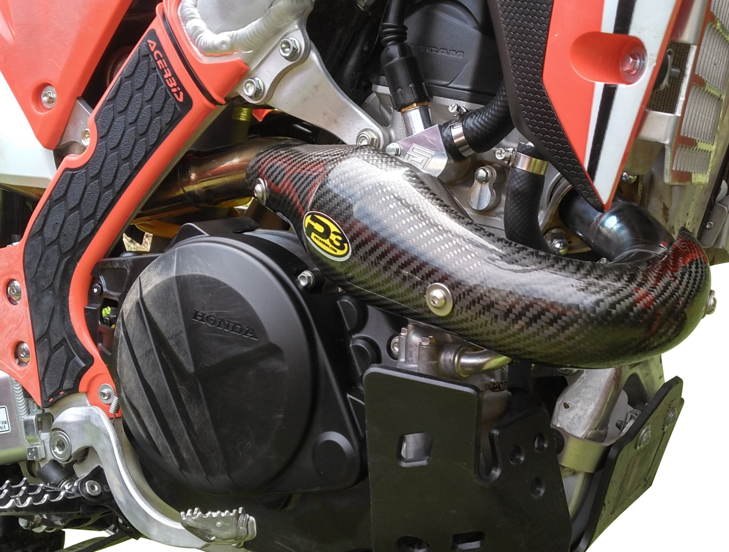 Heat Shield Carbon Fmf Hon