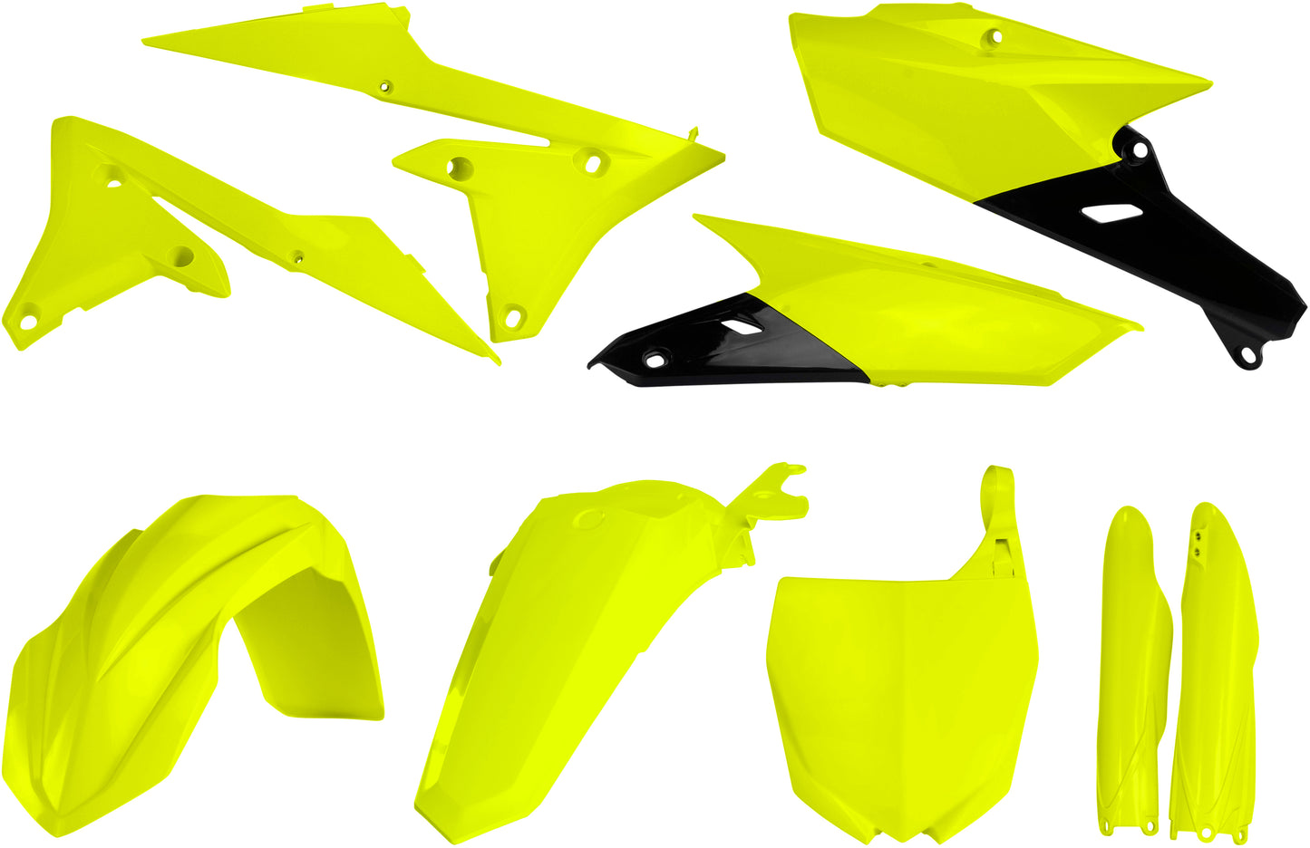 Full Plastic Kit Fluorescent Yellow