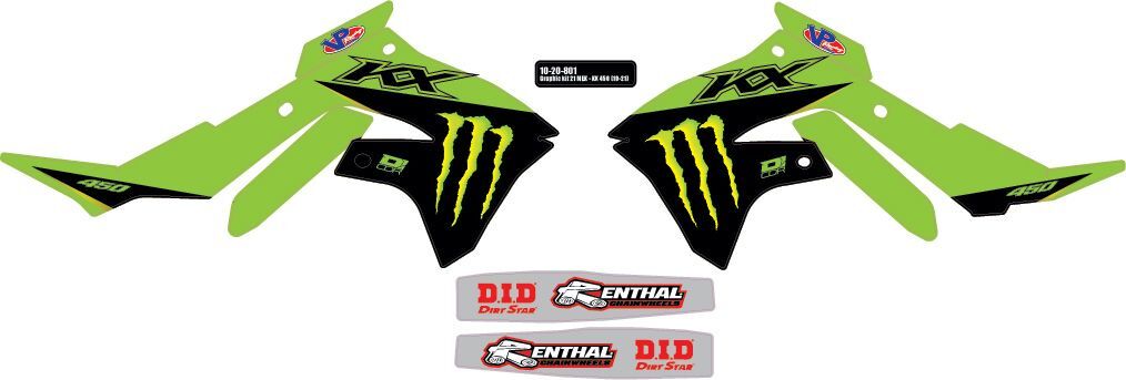 Graphic Kit 21 Monster Kaw