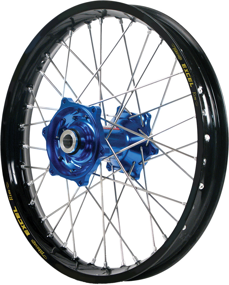 Front Wheel 1.60 X 21 Blue Hub Black Rim