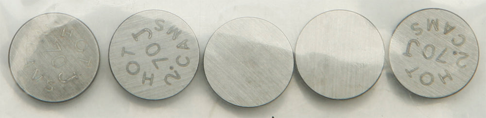 Valve Shims 9.48x2.70mm 5/Pk