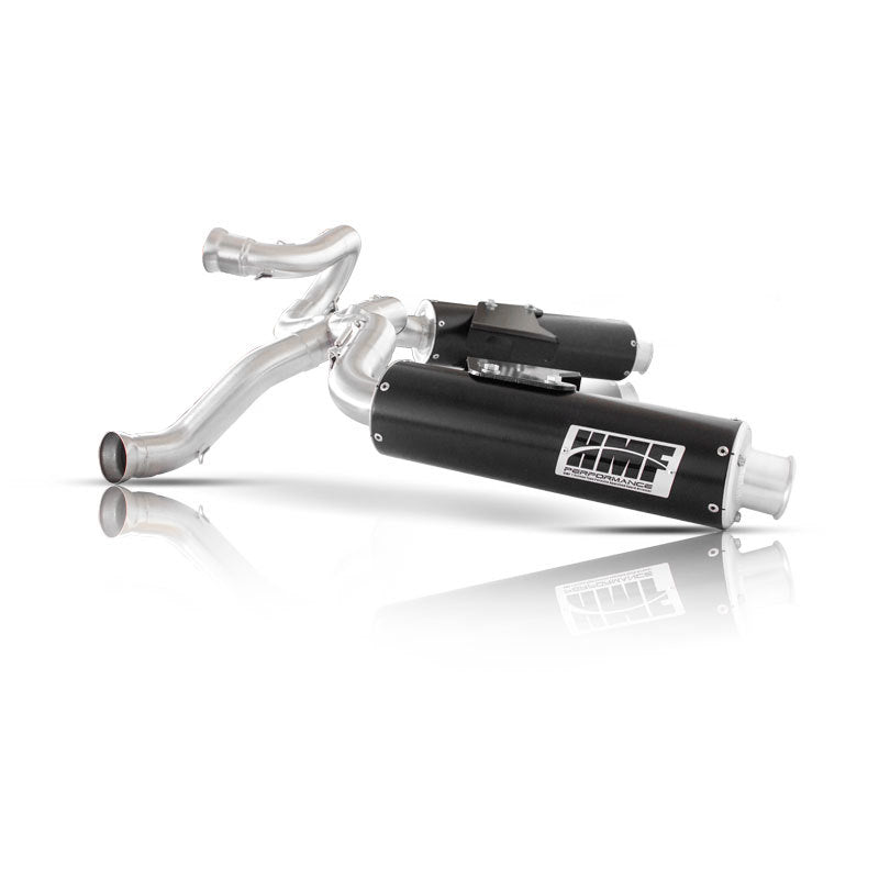 Perf Side By Side Exhaust 3/4 Sys Black Outer Mount