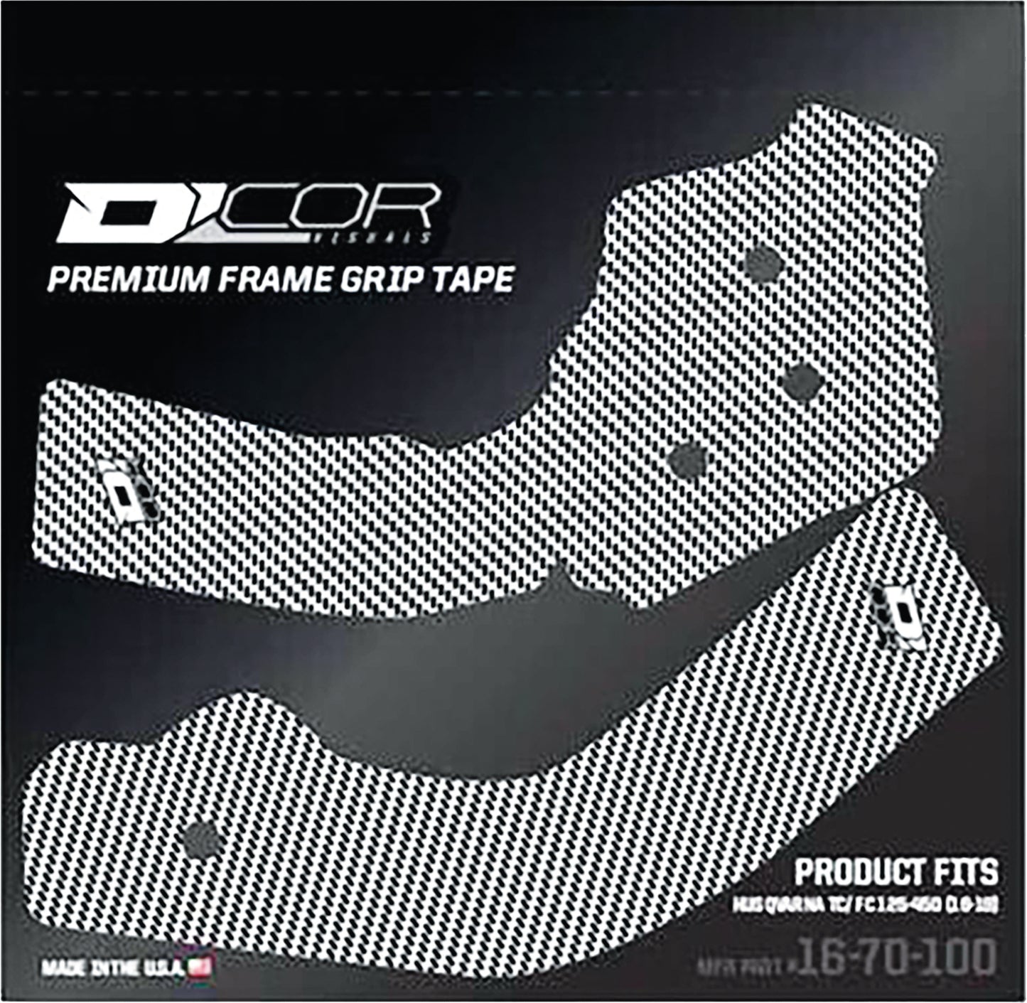 Frame Grip Guard Decal White