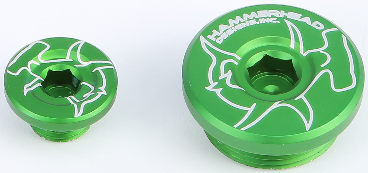Engine Plugs Green Kx250f '04 10