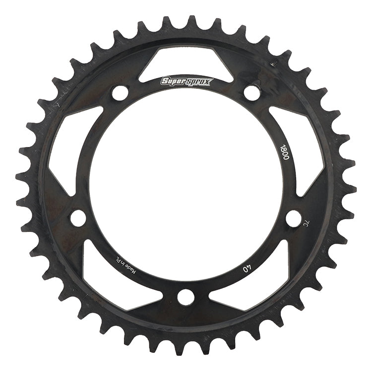 Rear Sprocket Steel 40t 530 Blk Suz