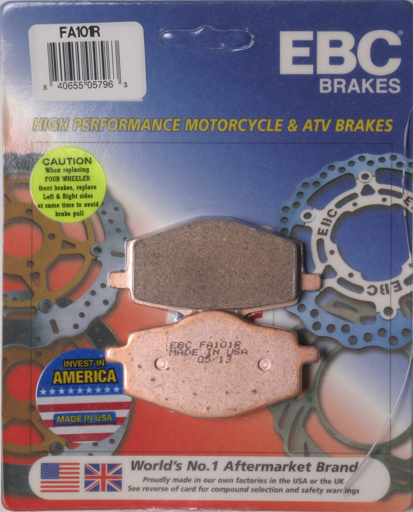 Brake Pads Fa101r Sintered R Series