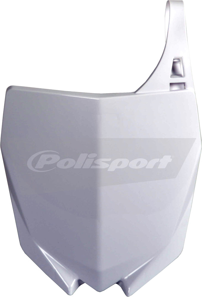 Number Plate White