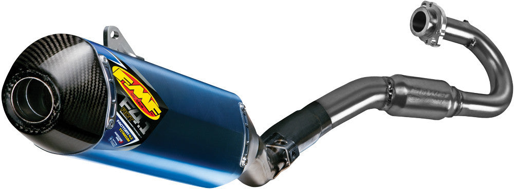 4.1 Rct Full System Exhaust Blue Anodized