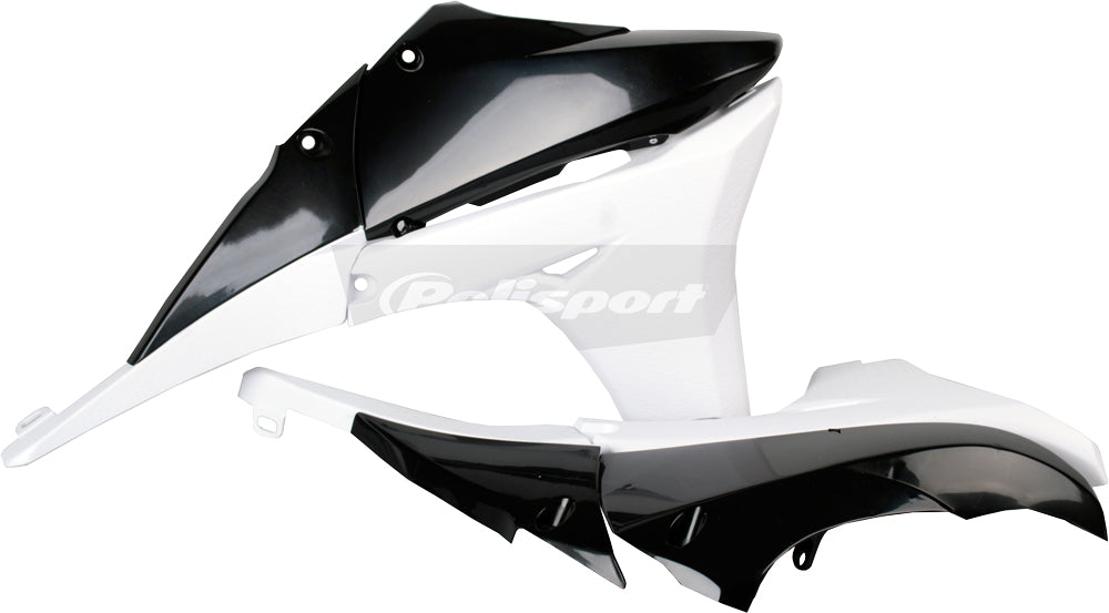 Radiator Shrouds Black/White