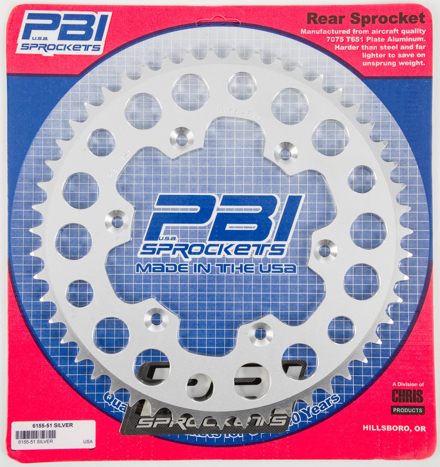 Rear Sprocket Aluminum 51t 520 Kaw/Suz