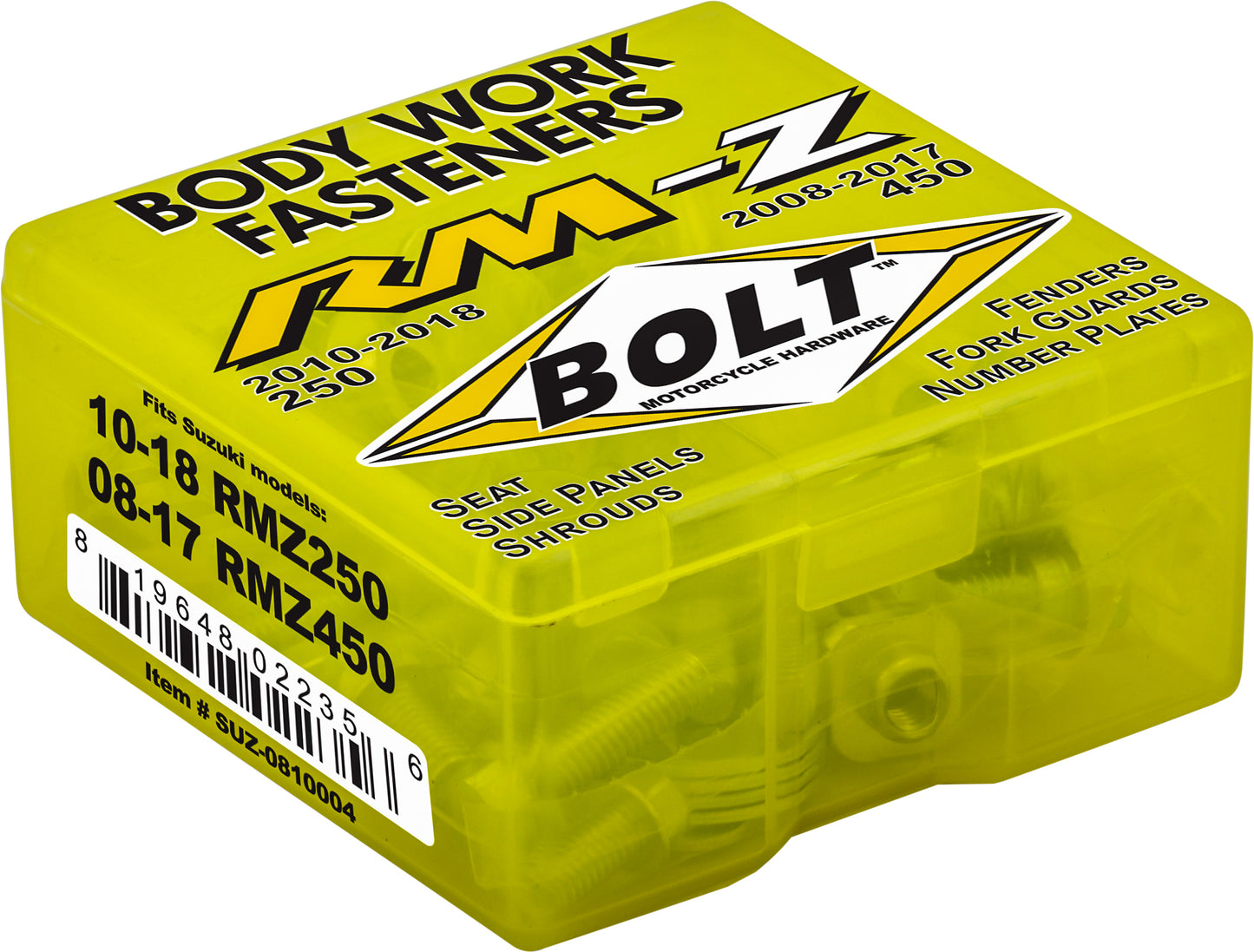 Full Plastic Fastener Kit Suz