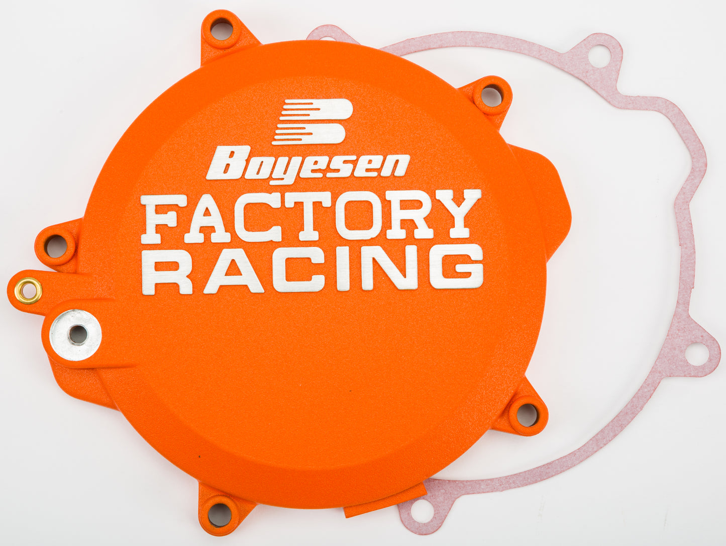 Factory Racing Clutch Cover Ktm Orange