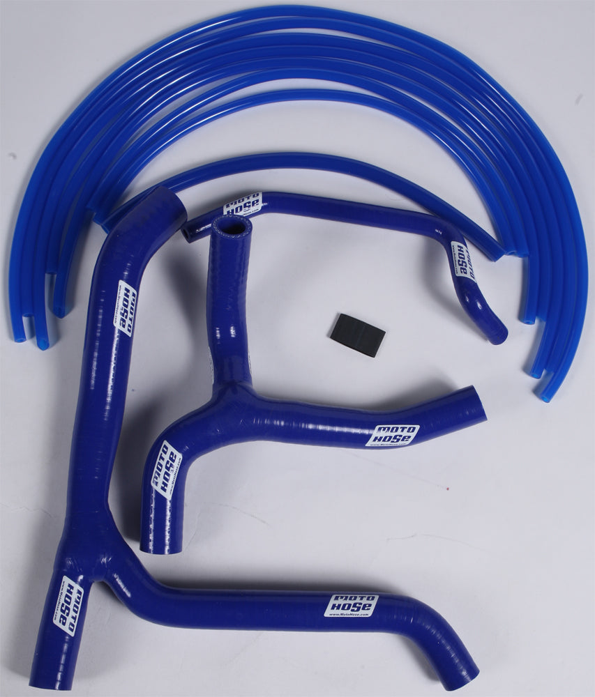 Silicone Y Hose Kit (Blue)