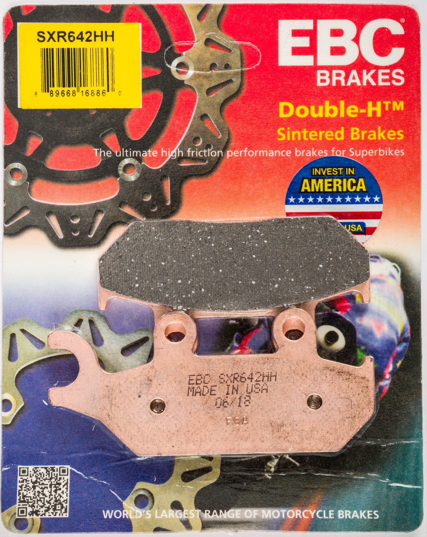 Brake Pads Sxr642hh Sintered Sxr Series