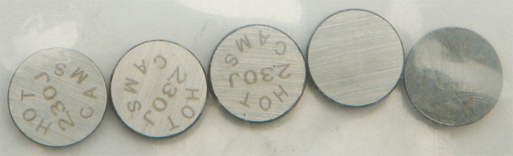 Valve Shims 9.48x2.30mm 5/Pk