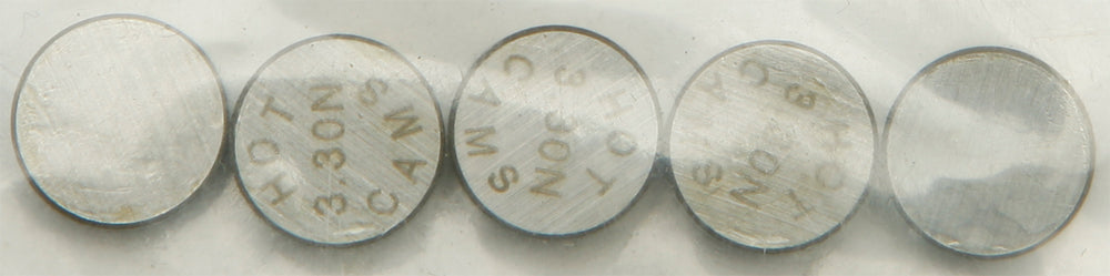 Valve Shims 9.48x3.30mm 5/Pk