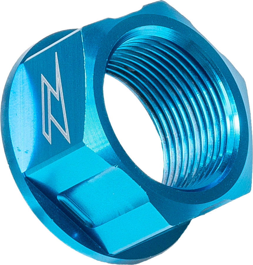 Axle Nut M25x32 P1.5 H18 H Blue