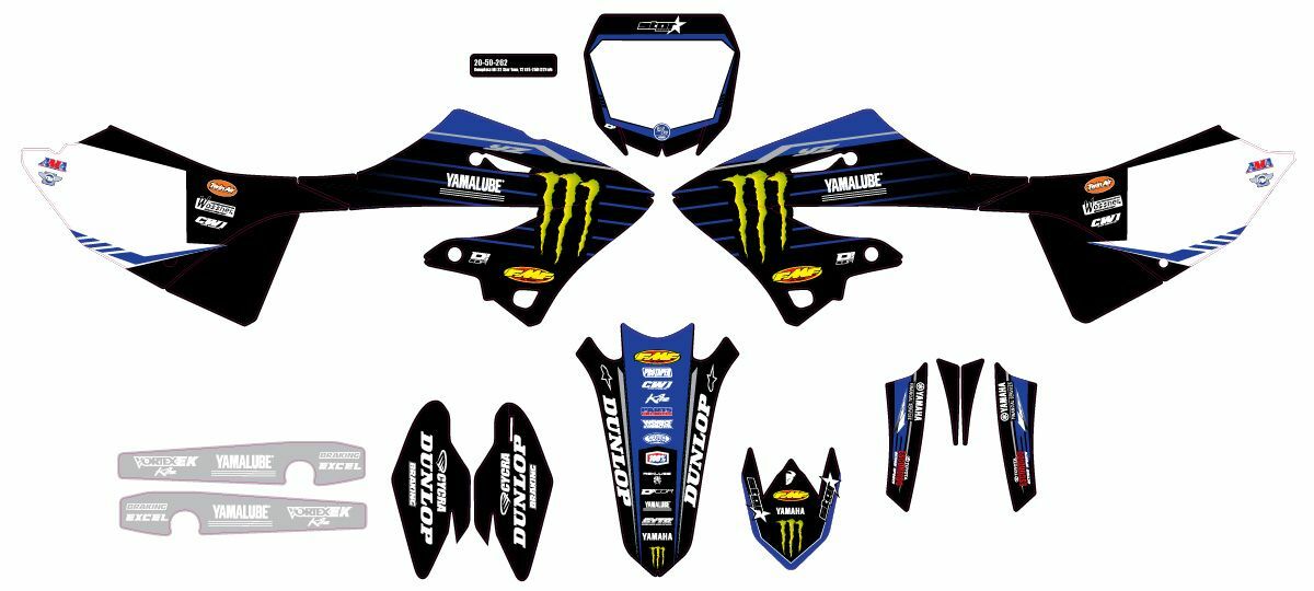 Complete Kit 22 Star Yam White Bg