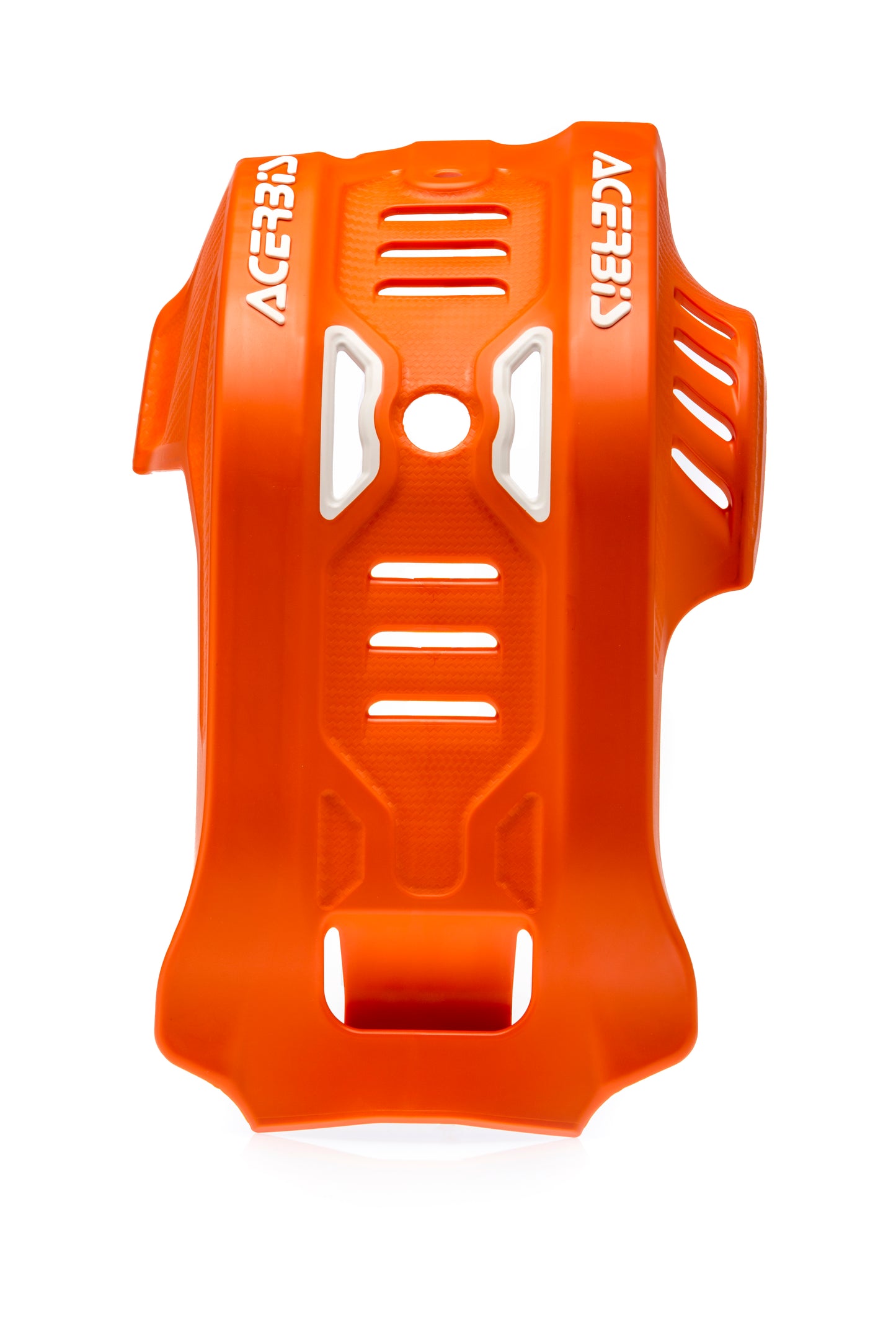 Skid Plate Orange/White