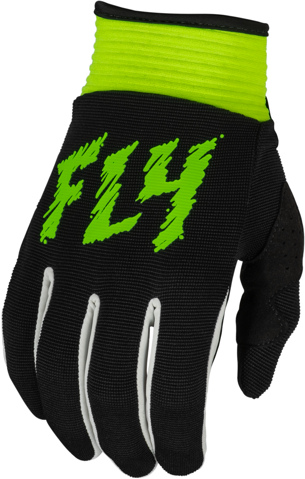 Youth F 16 Gloves Black/Neon Green Yl