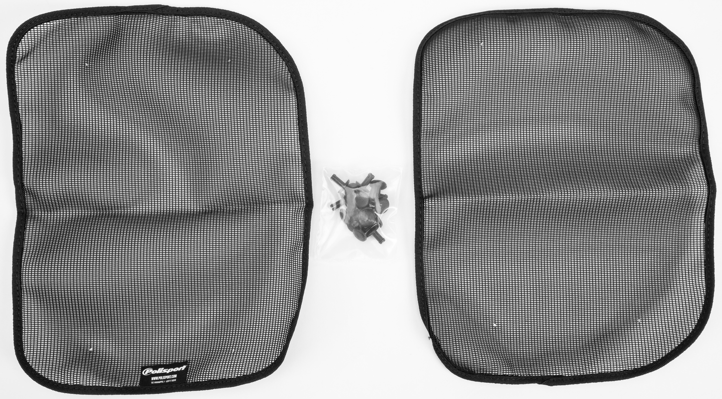 Mesh For Radiator Louvers Black Kaw