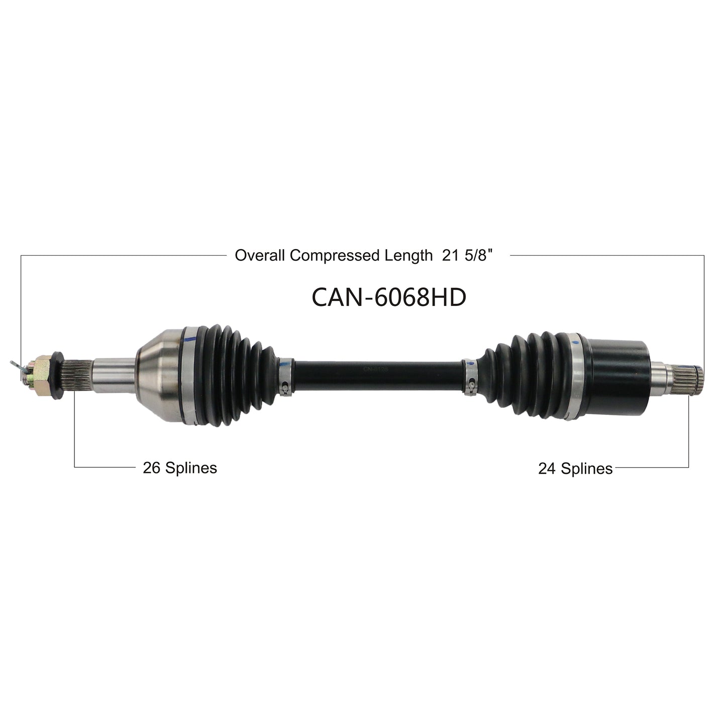 Hd 2.0 Axle Rear Left