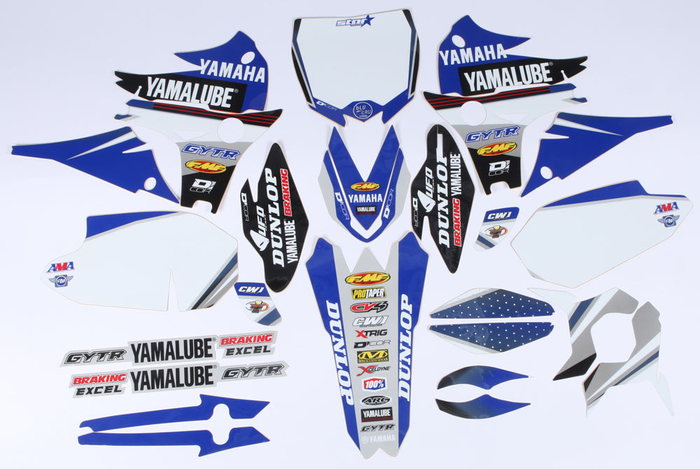 2015 Star Racing Complete Graphic Kit White