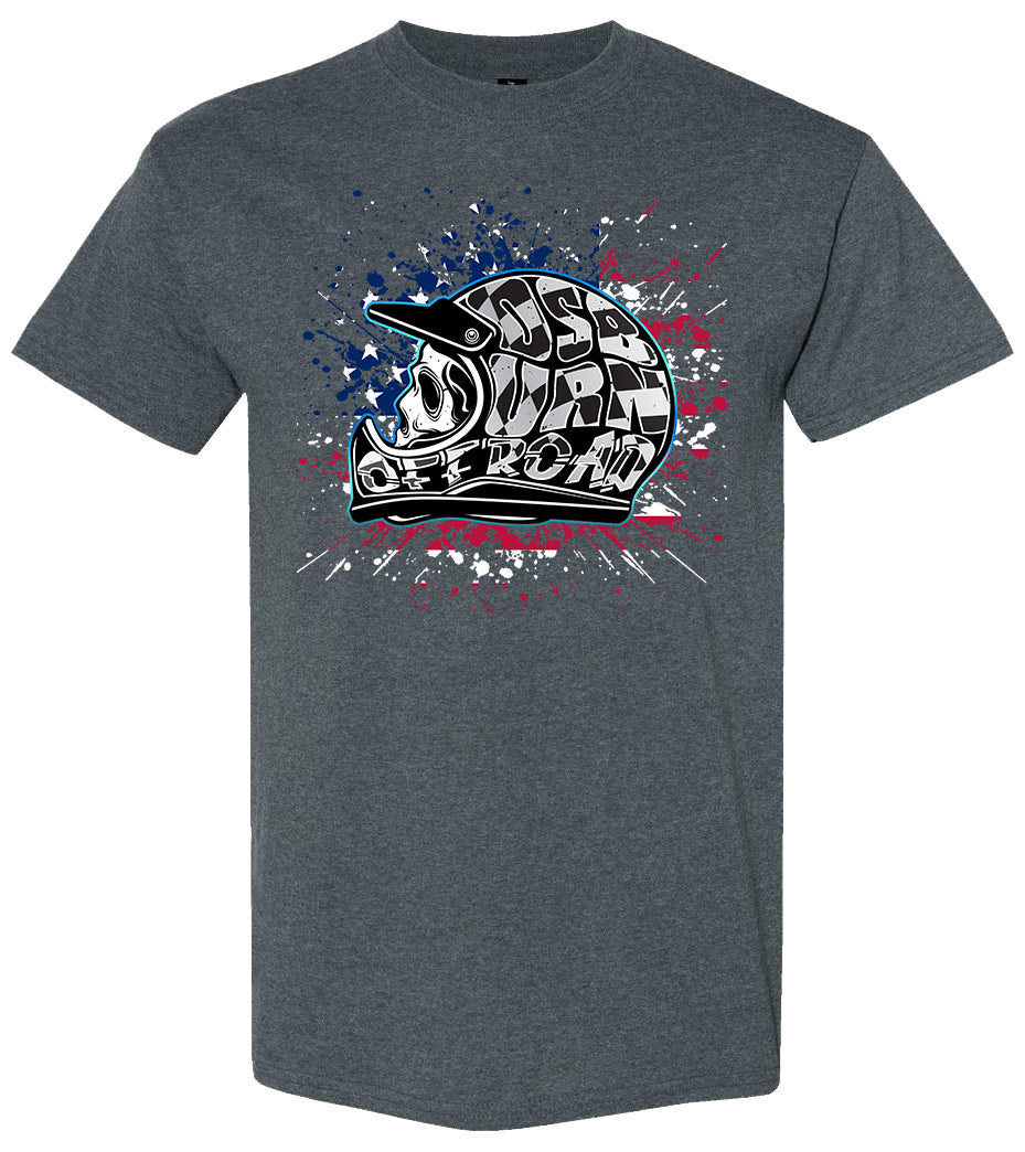 Osburn Offroad Name Helmet USA Tee