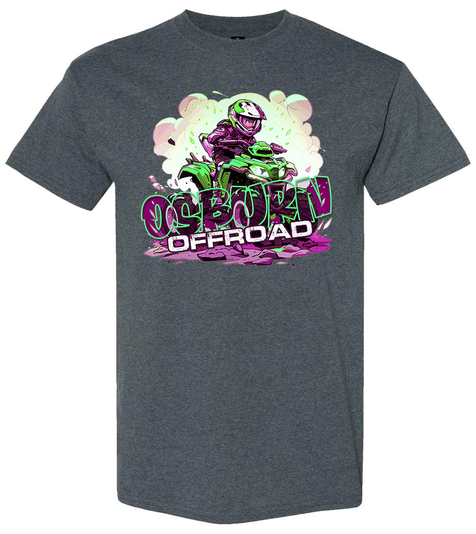 Osburn Offroad Quad Racer Pink Tee