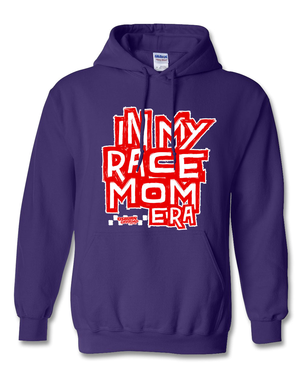 Race Mom Era Purple Hoodie