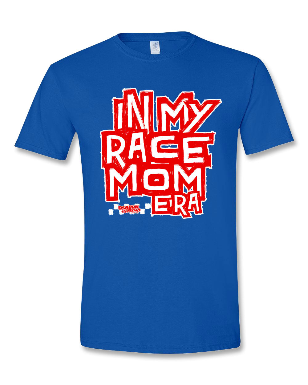 Race Mom Era Royal Blue Tee