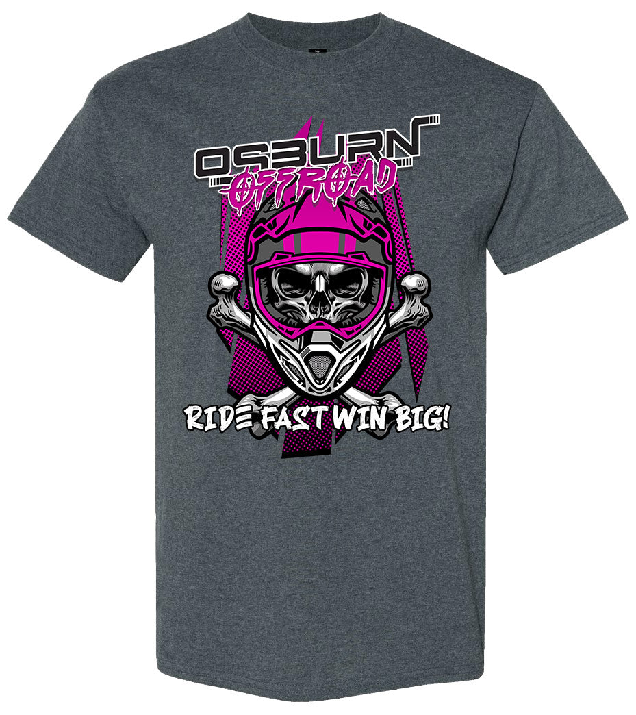 Osburn Offroad Ride Fast Pink Tee