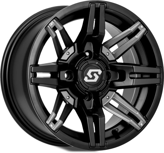 Rukus Wheel 14x7 4/110 5+2 (+10mm) Blk/Gunmetal