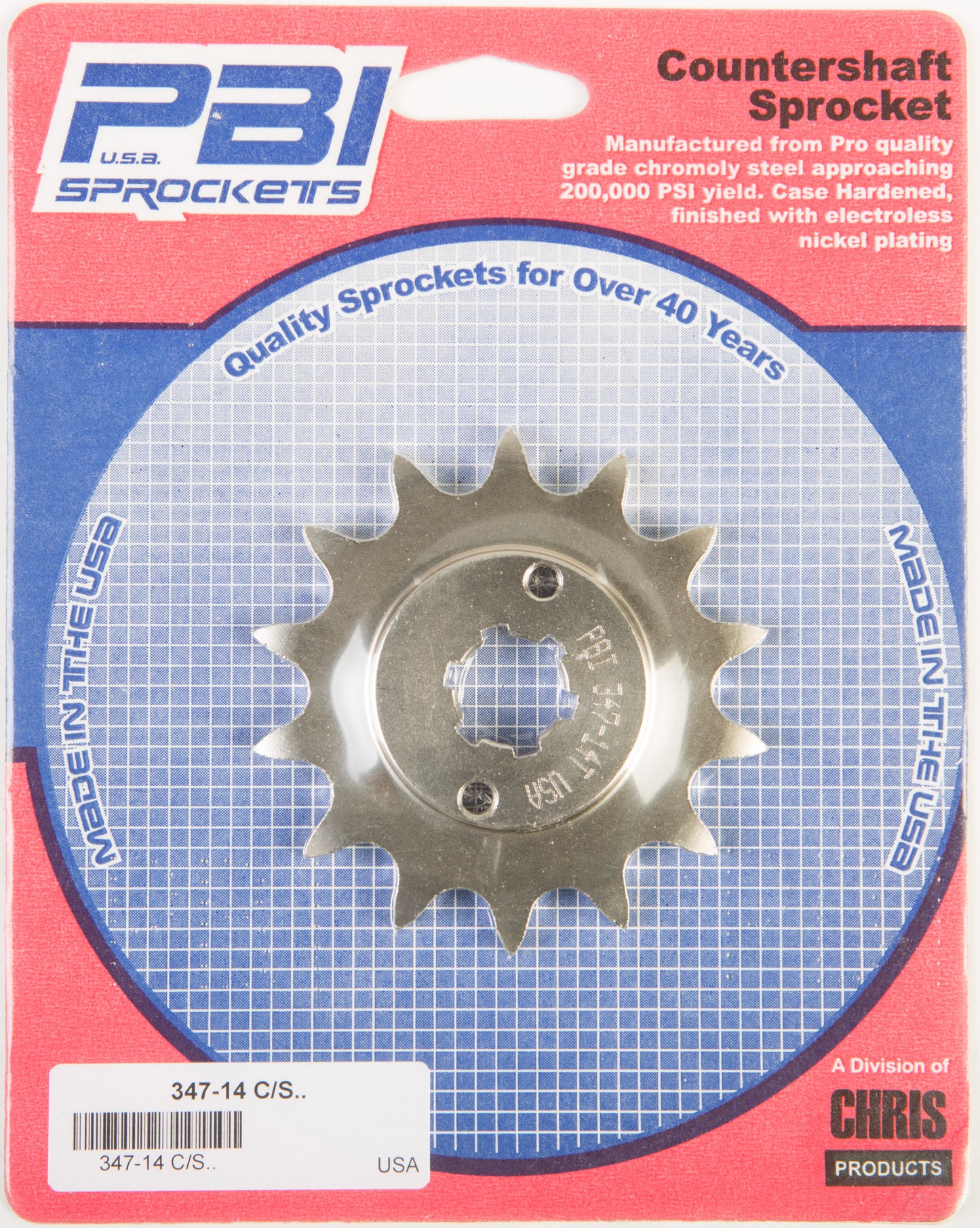 Front Cs Sprocket Steel 14t 520 Yam