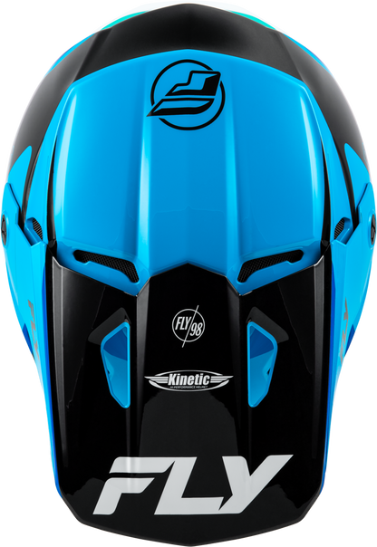 Kinetic Rally Helmet Blue/Black/White Lg