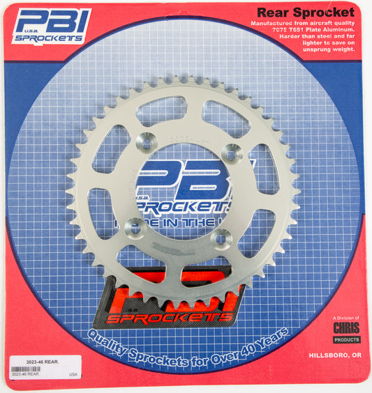 Rear Sprocket Aluminum 46t 420 Hon