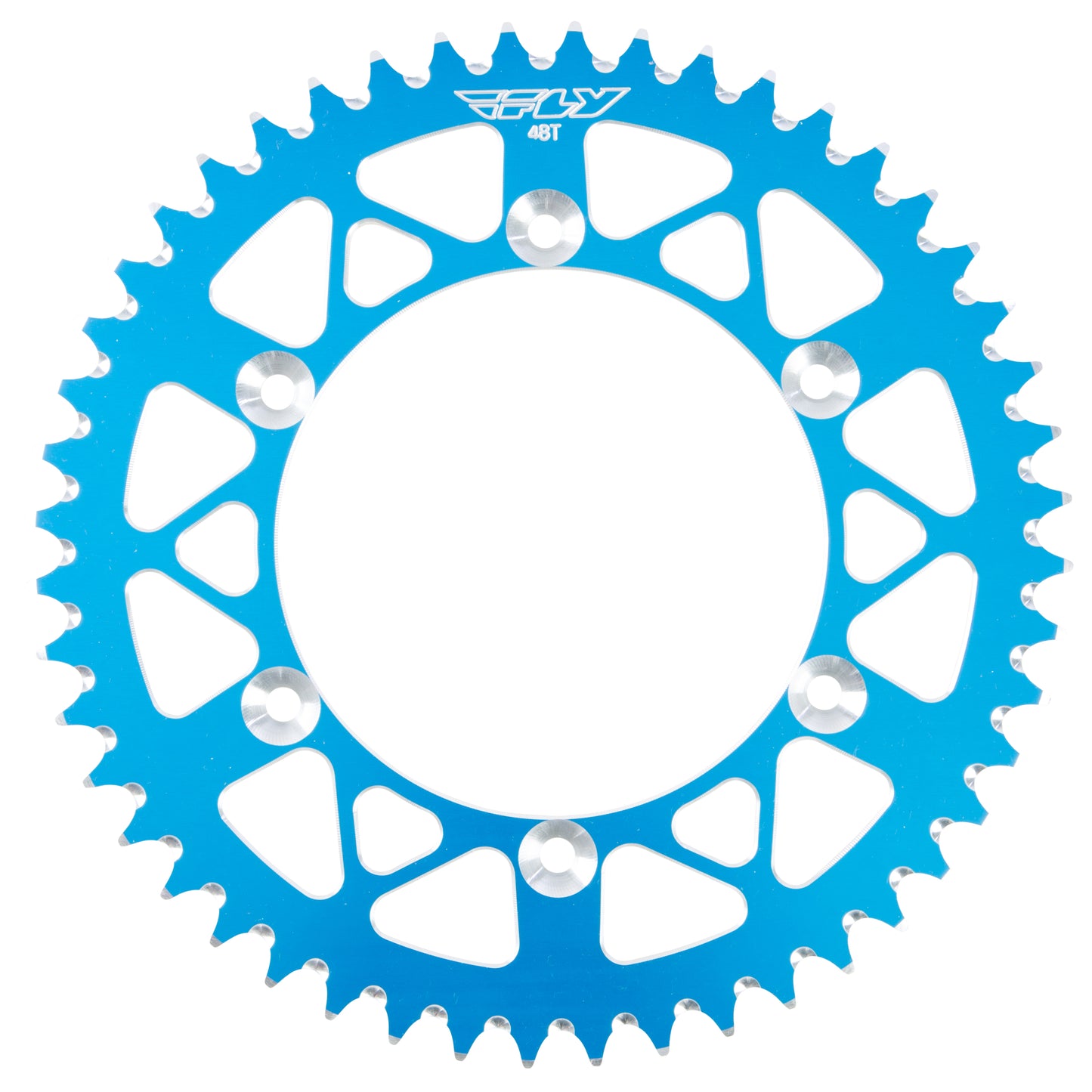 Rear Sprocket Aluminum 48t 520 Blu Hon/Yam