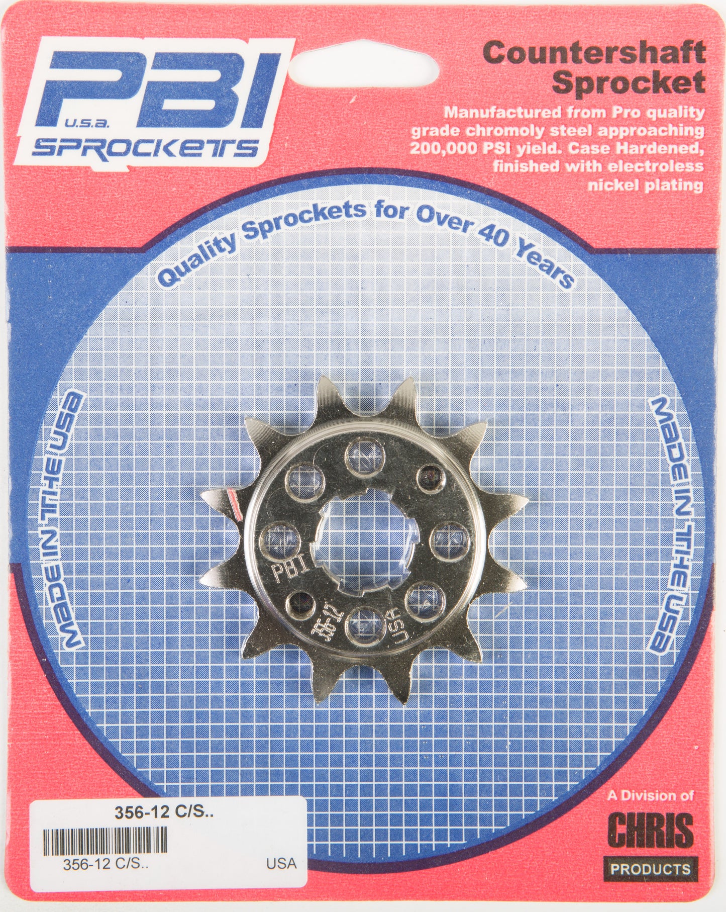 Front Cs Sprocket Steel 12t 520 Hon