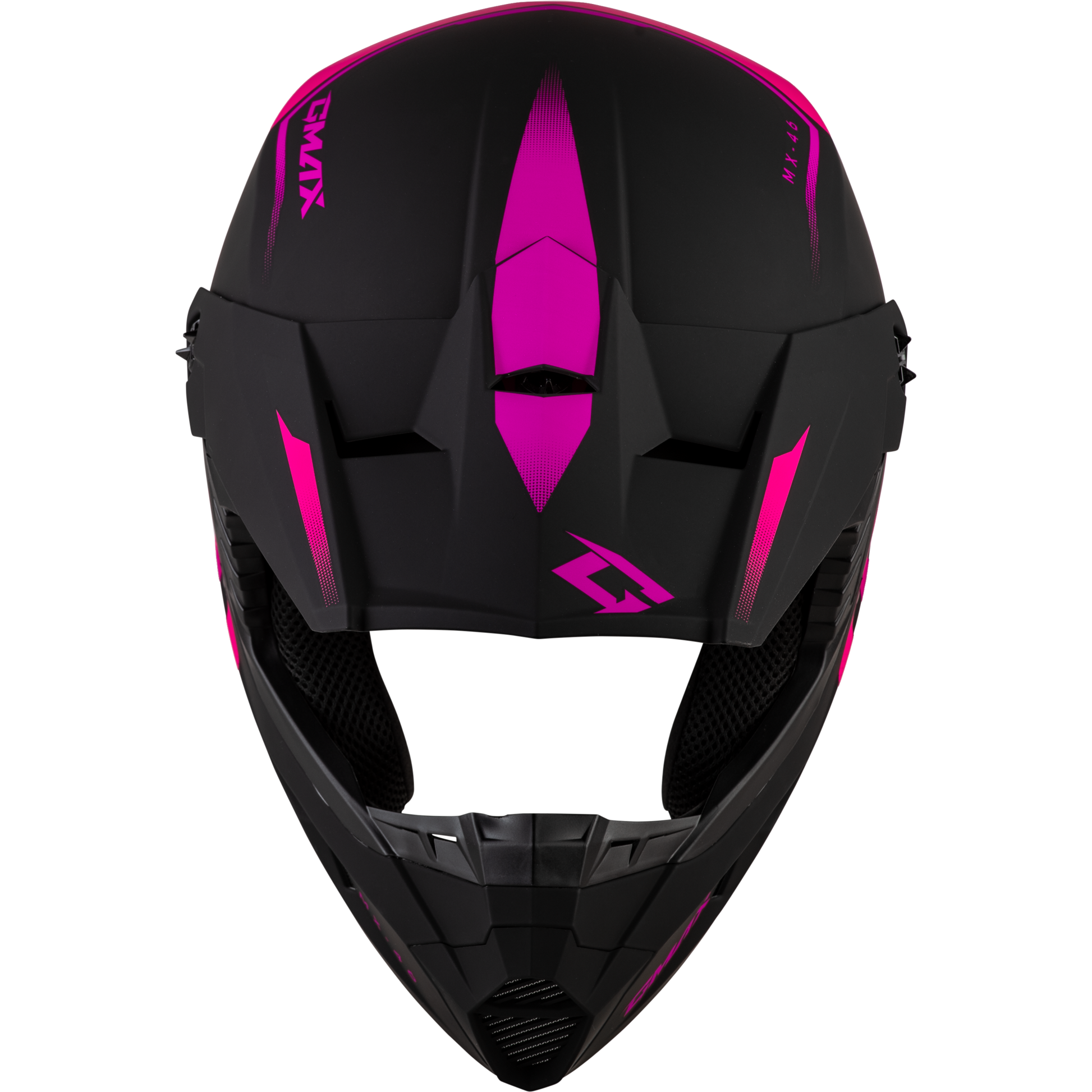Mx 46 Compound Helmet Matte Black/Pink Ym