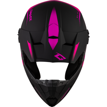 Mx 46 Compound Helmet Matte Black/Pink Ym